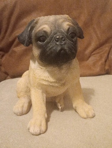 Pug statue ornament - statue,