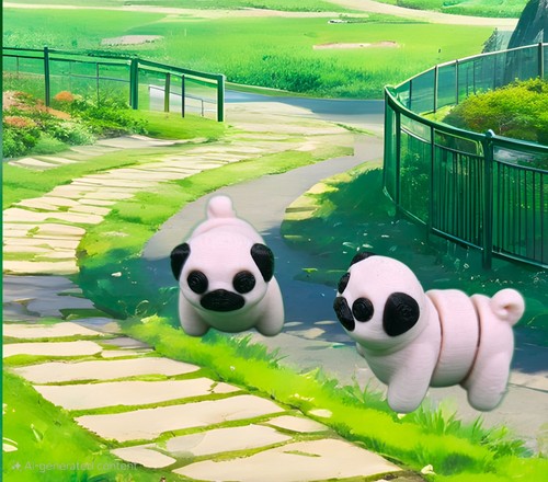 Pair baby pug - pair,
