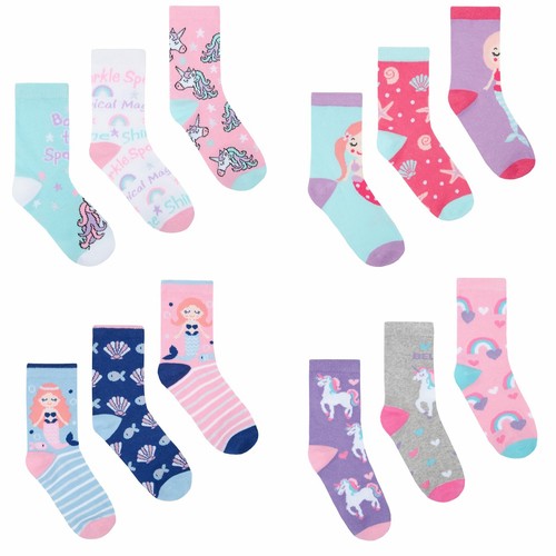 Pairs girls design socks - of,