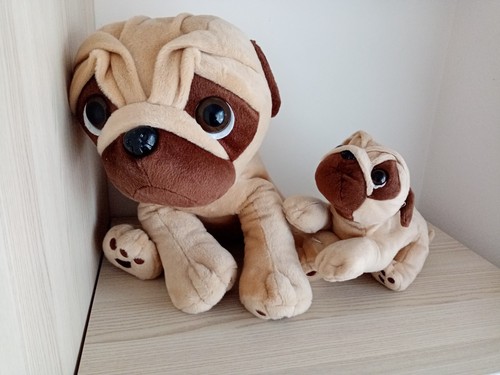 Pair pugsley pug - pugsley, one