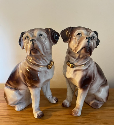 Antique pair staffordshire - pair, of