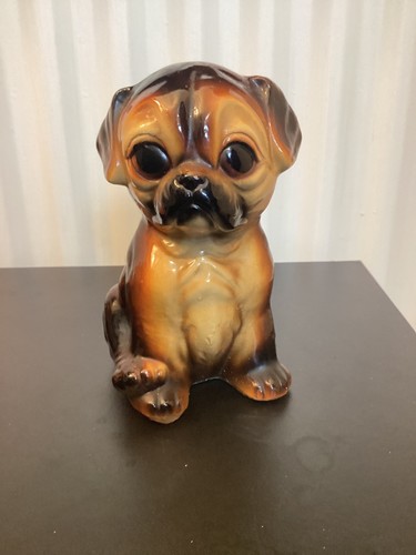 Vintage large pug - pug, dog